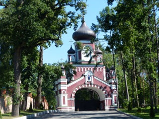 Church in Kiev near the Lavra Monastery
