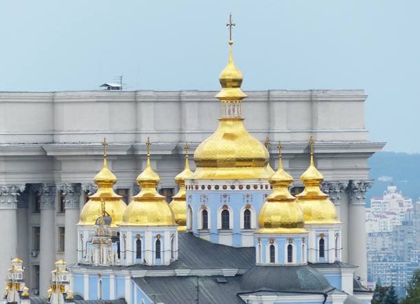 Gold Topped Church
