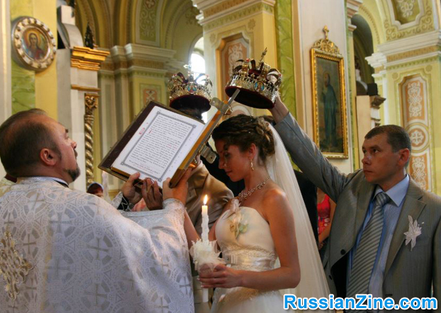 Russian / Ukraine Wedding - church